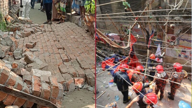 ভূমিকম্পে সারা দেশে নিহতের সংখ্যা বেড়ে ১০, আহত ৬ শতাধিক